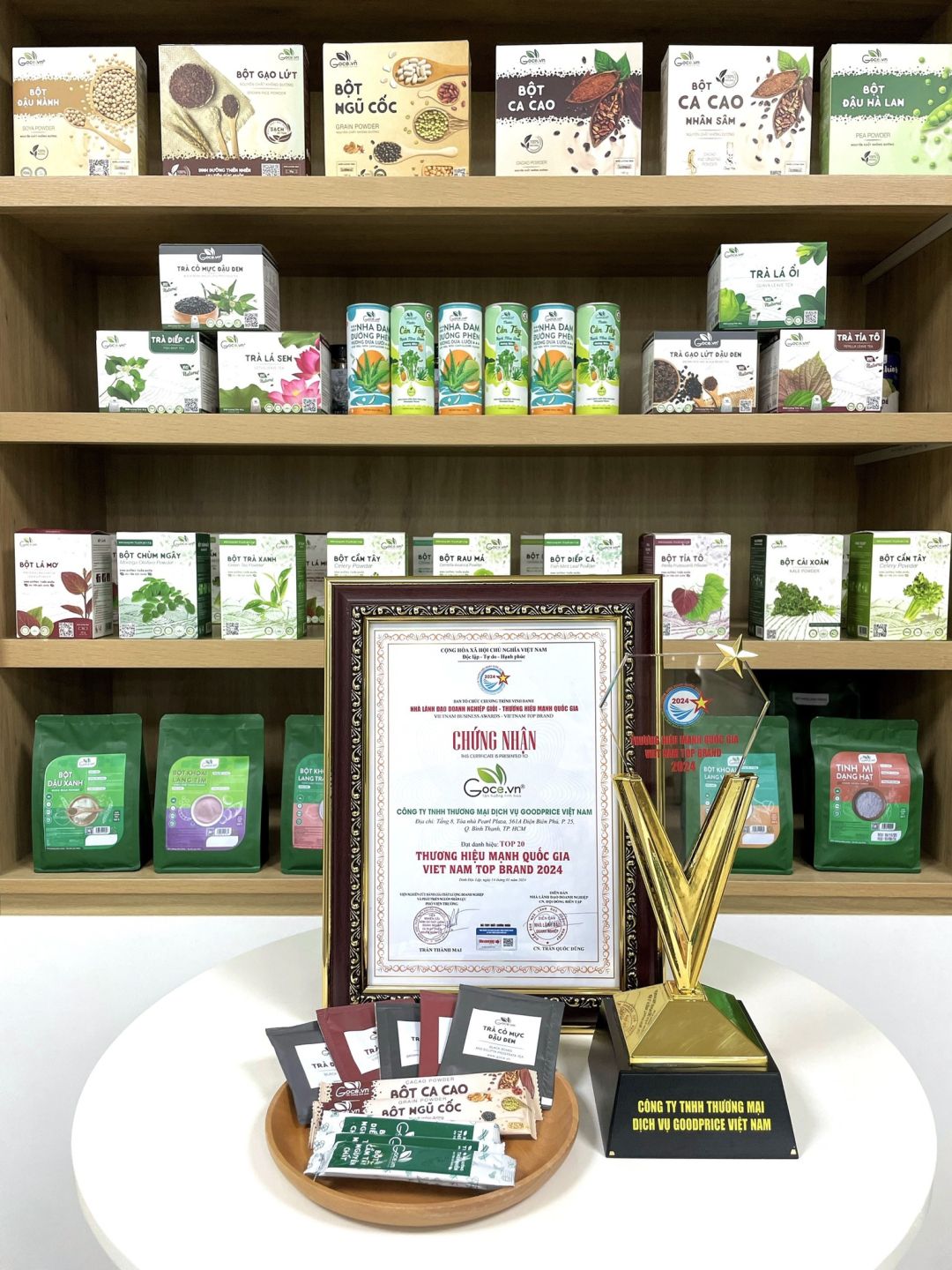 Goodprice Việt Nam - Tự Hào Top 20 Thương Hiệu Mạnh Quốc Gia 2024 2