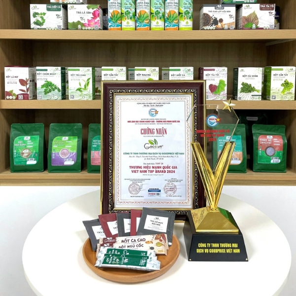Goodprice Việt Nam - Tự Hào Top 20 Thương Hiệu Mạnh Quốc Gia 2024