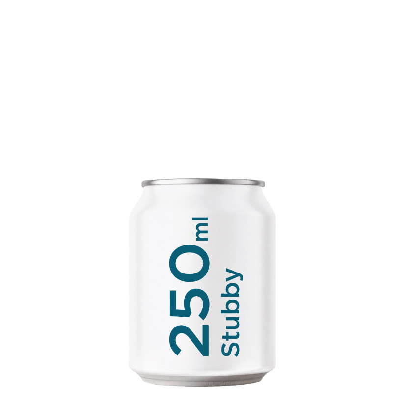 Aluminum Stubby Can 250ml