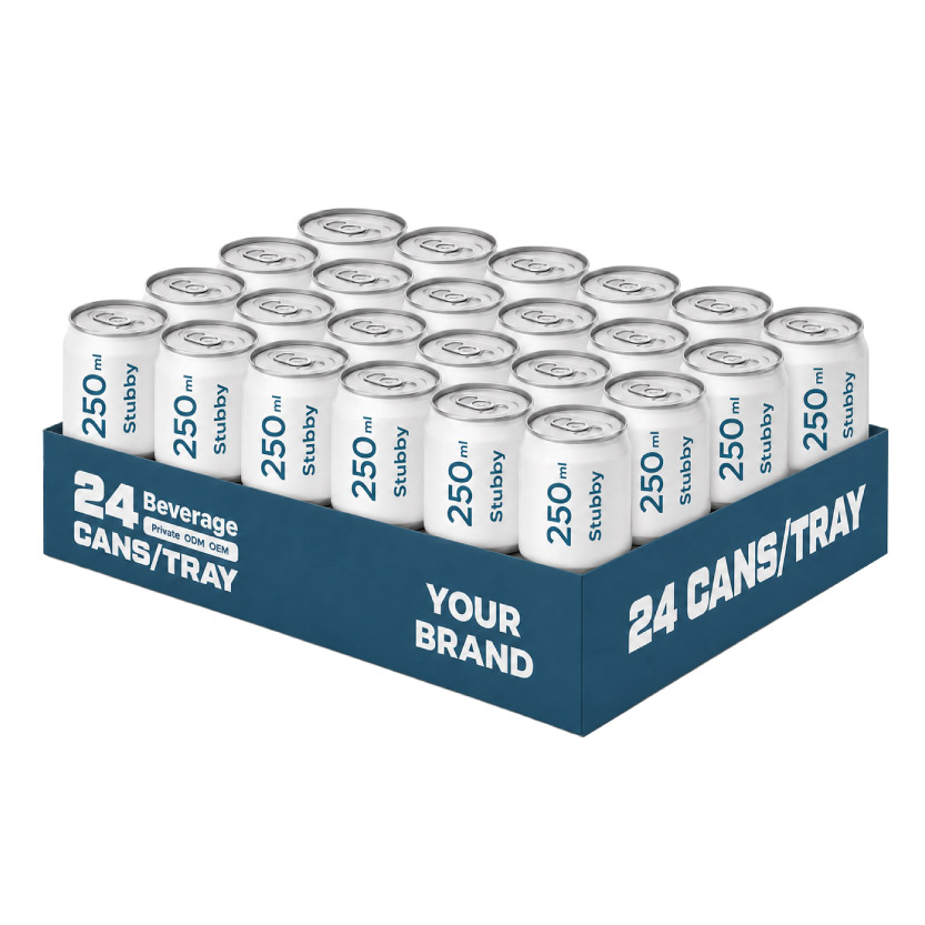 Aluminum Stubby Can 250ml