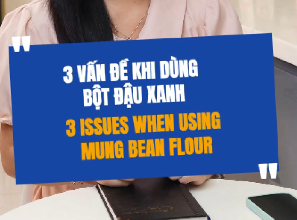 3 Common Issues When Using Mung Bean Powder