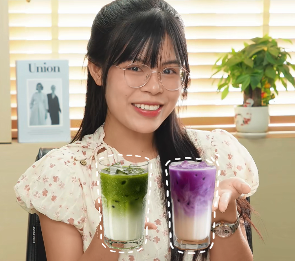 Which One Would You Choose: Matcha Latte or Ube Latte?