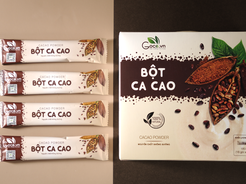 Goce Cocoa Powder - With only 6,000 VND, you can have a delicious cup of cocoa like the one in the store
