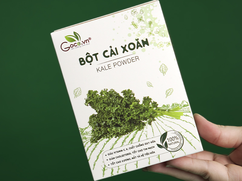 Bột Cải Xoăn Goce - Không sợ bé chán ăn