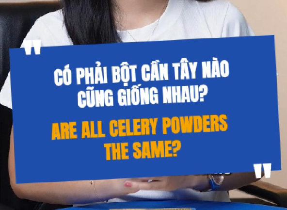 Are All Celery Powders the Same? The Difference Lies in This