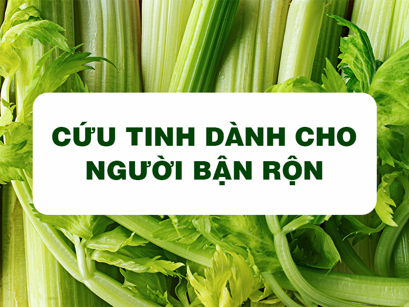 Bột Cần Tây Goce - Cứu tinh của người bận rộn