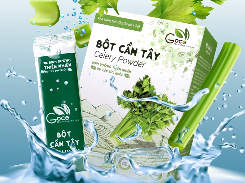 Bột Cần Tây Goce - Giảm cân an toàn