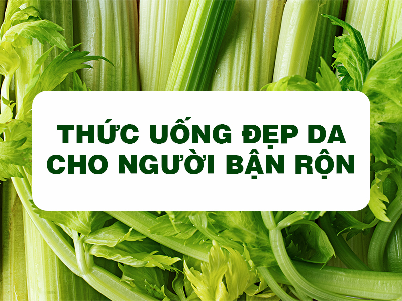 Bột Cần Tây Goce - Thức uống đẹp da cho người bận rộn 