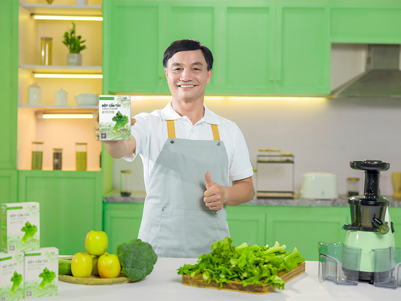 Bột Cần Tây Goce - Top 5 công dụng của bột cần tây