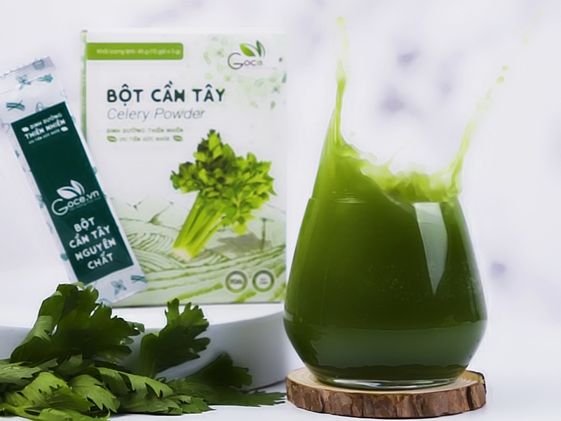 Bột Cần Tây Goce - Vì sao bột cần tây Goce lại hot?