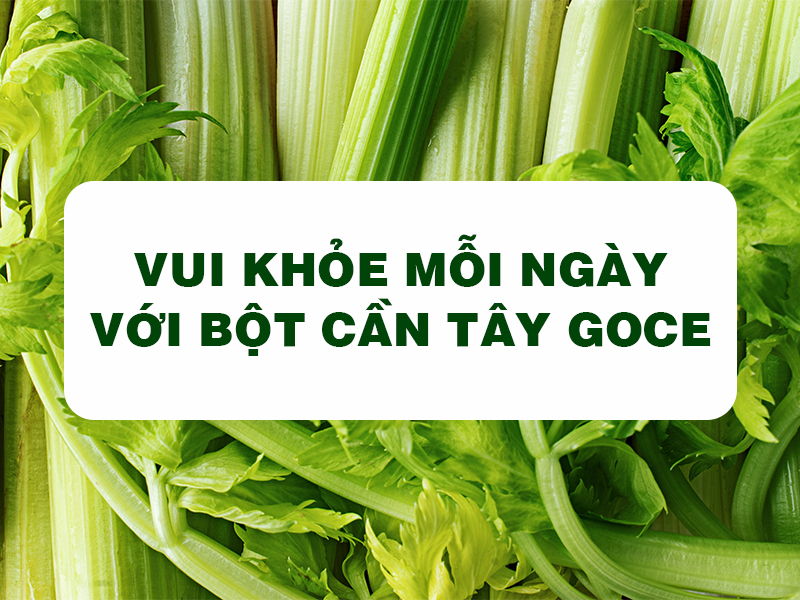 Goce Celery Powder - Enjoy wellness every day with Goce celery powder