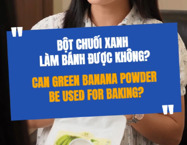 Can Green Banana Flour Be Used for Baking?