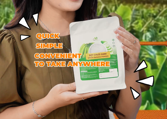 Goce Green Banana Powder – What to Do When Your Stomach Feels Bloated?