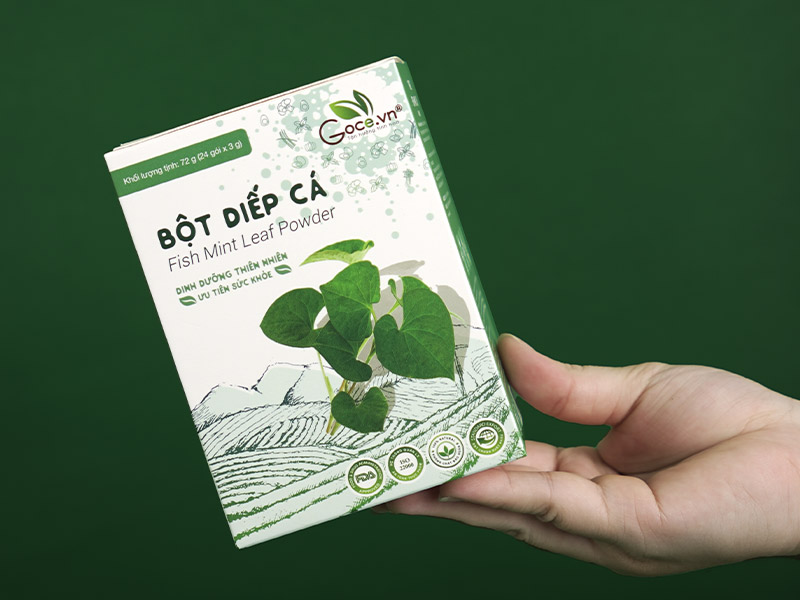 Bột Diếp Cá Goce - Chuẩn healthy, chuẩn Goce 