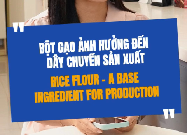 How Does Rice Flour Affect the Production Line?