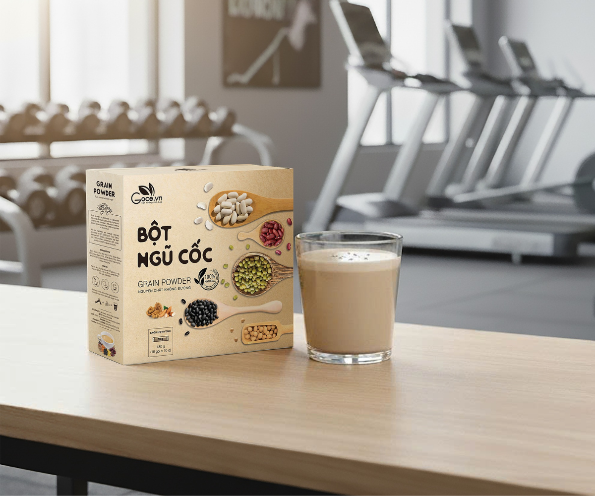 Bột Ngũ Cốc Goce - Muốn Giữ Dáng Hay Đầy Đặn Bạn Đã Biết Cách Pha Chưa?