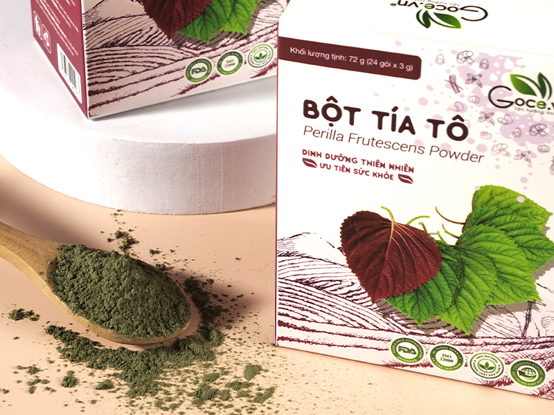 Bột Tía Tô Goce - Feedback của khách hàng