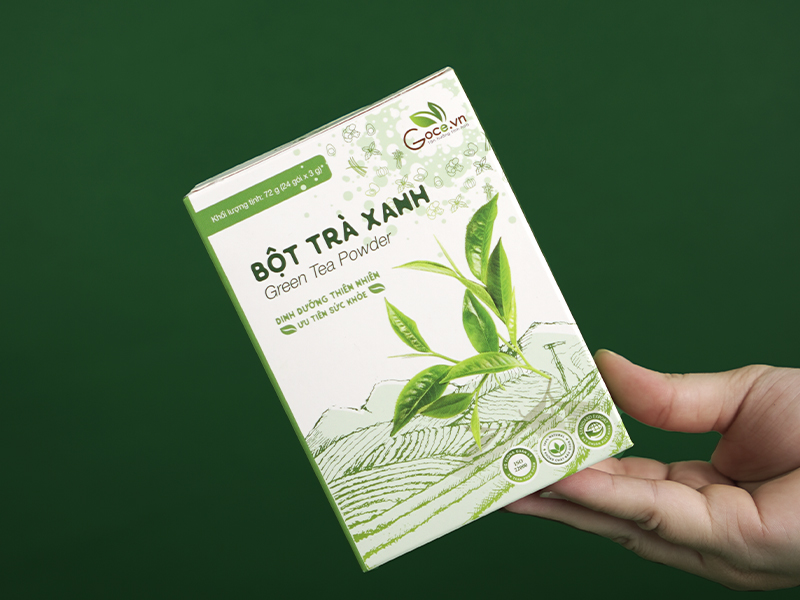 Bột Trà Xanh Goce - 3 công thức mặt nạ bột trà xanh đơn giản