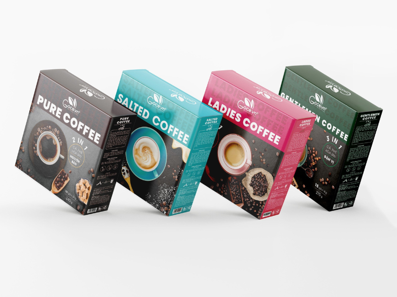 Goce Coffee - 4 flavors, 4 different stories