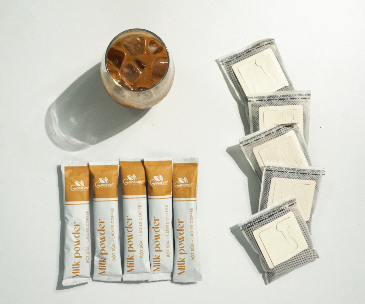 Ladies Coffee Goce - Cách Pha Cà Phê Sữa Phin Giấy Chuẩn Vị Dành Cho Phái Đẹp 