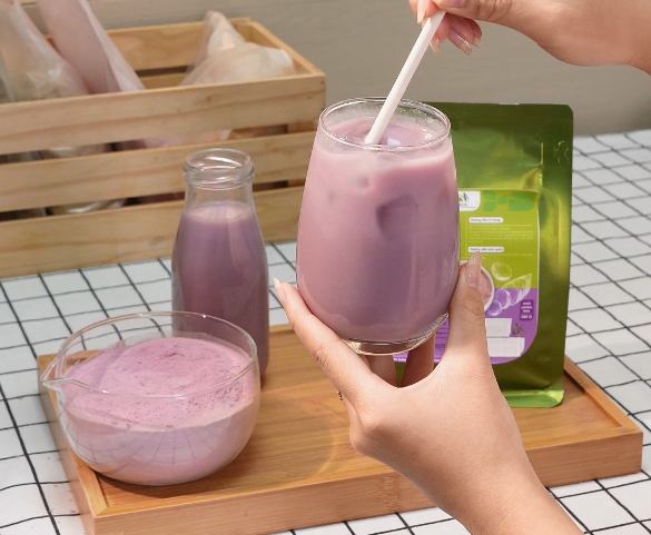 Purple Sweet Potato Powder Snacks That Help You Stay Fit And Glow Naturally