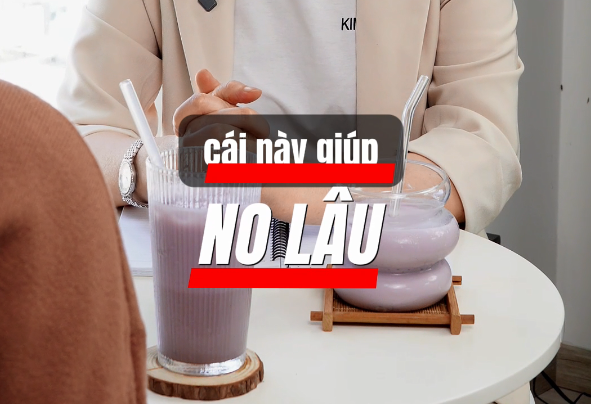 Sự Thật Latte Khoai Lang Tím Giúp No Lâu ?