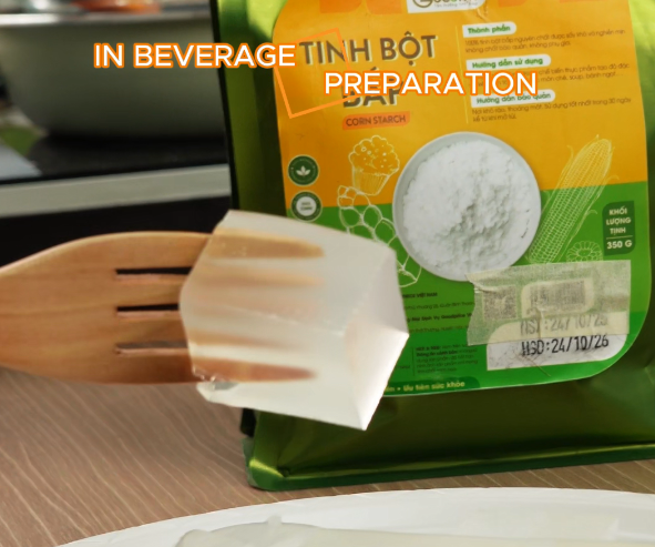 Tinh Bột Bắp Dùng Trong Pha Chế Như Thế Nào?