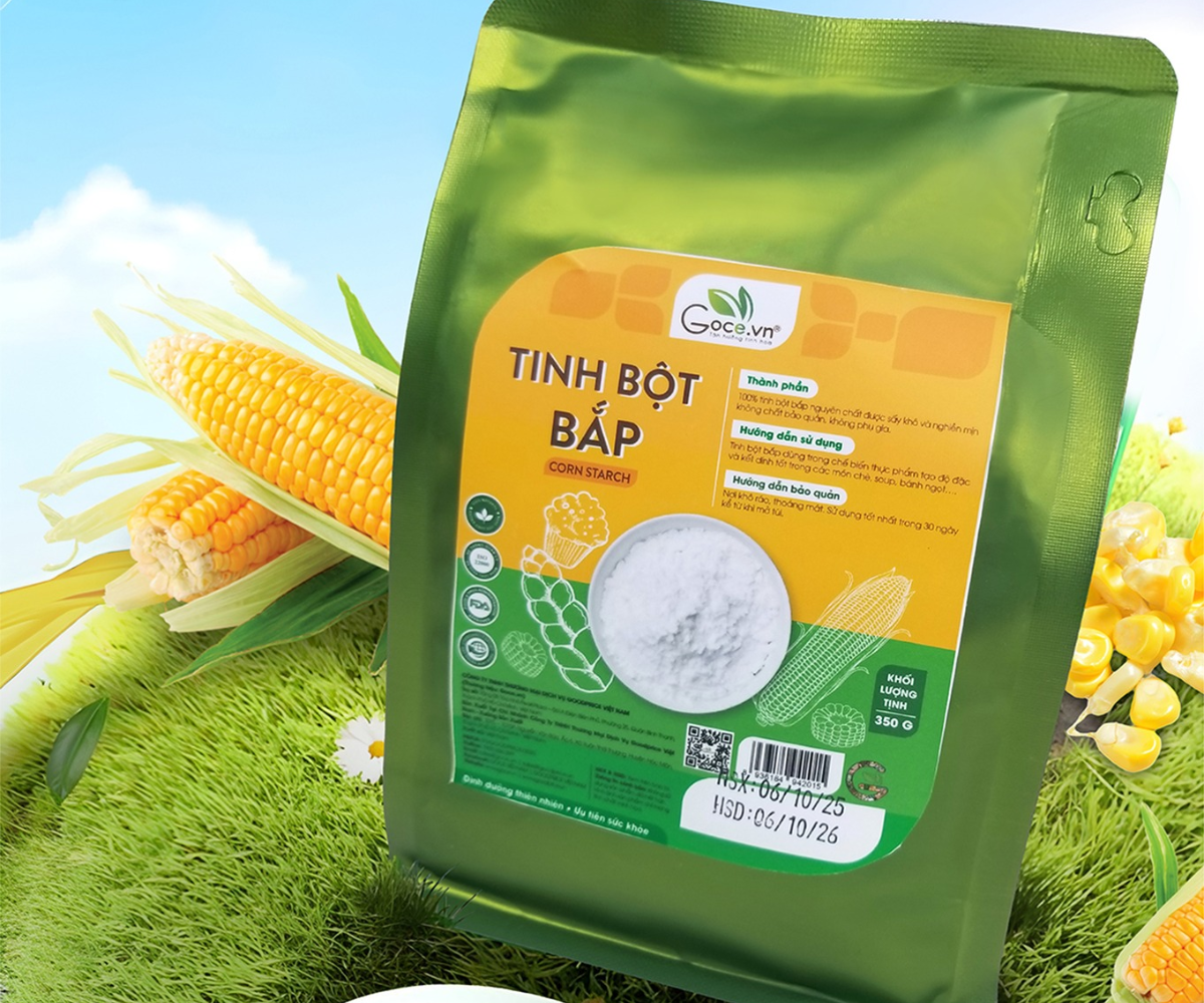 Tinh Bột Bắp Goce - Bạn Có Biết Công Dụng Tinh Bột Bắp Chưa?