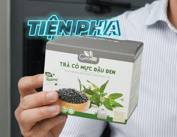 Trà Cỏ Mực Đậu Đen Goce - Công Dụng Bạn Đã Biết Chưa?