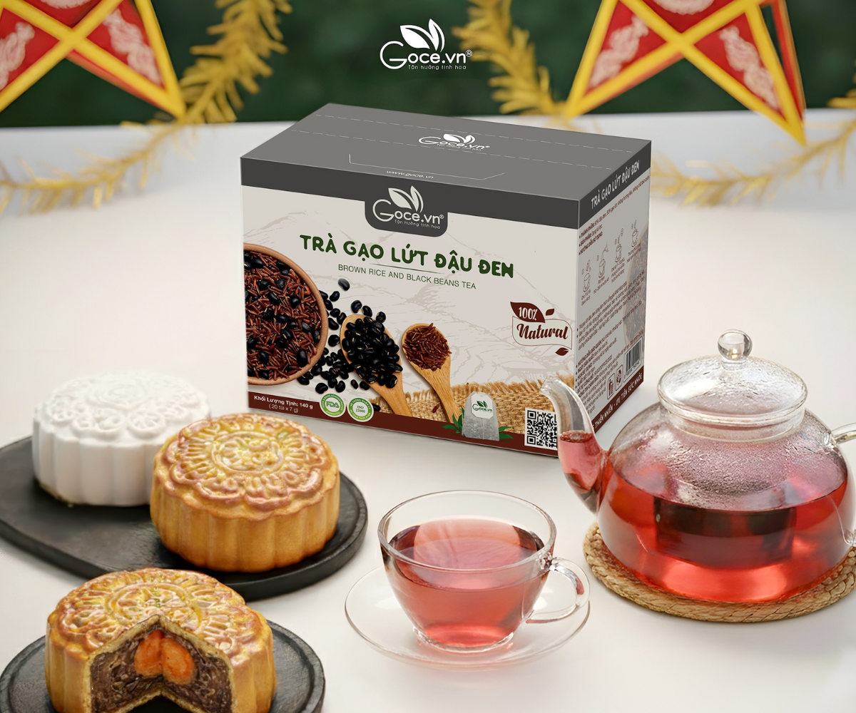Goce Black Bean Brown Rice Tea – What Tea Goes Best With Mooncakes?