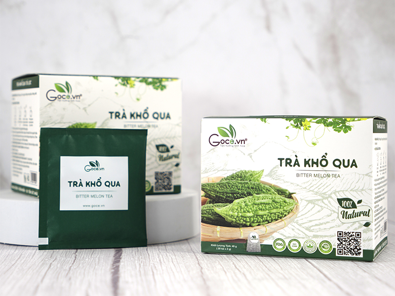 Trà Khổ Qua Goce - Uống trà khổ qua cho năm mới thêm suôn sẻ