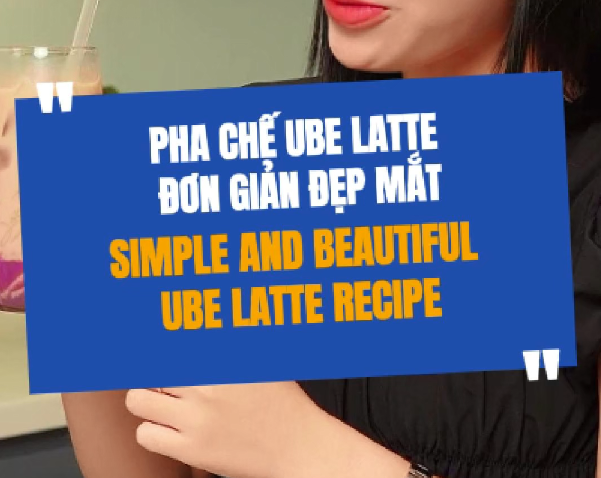 Eye-Catching UBE Latte – An Easy Recipe for Beginners