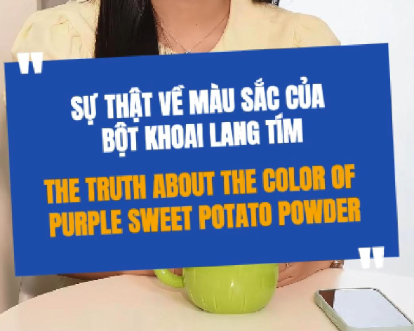 Why Isn’t Purple Sweet Potato Powder Uniform in Color?