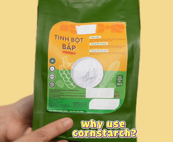 Vì Sao Phải Dùng Tinh Bột Bắp?