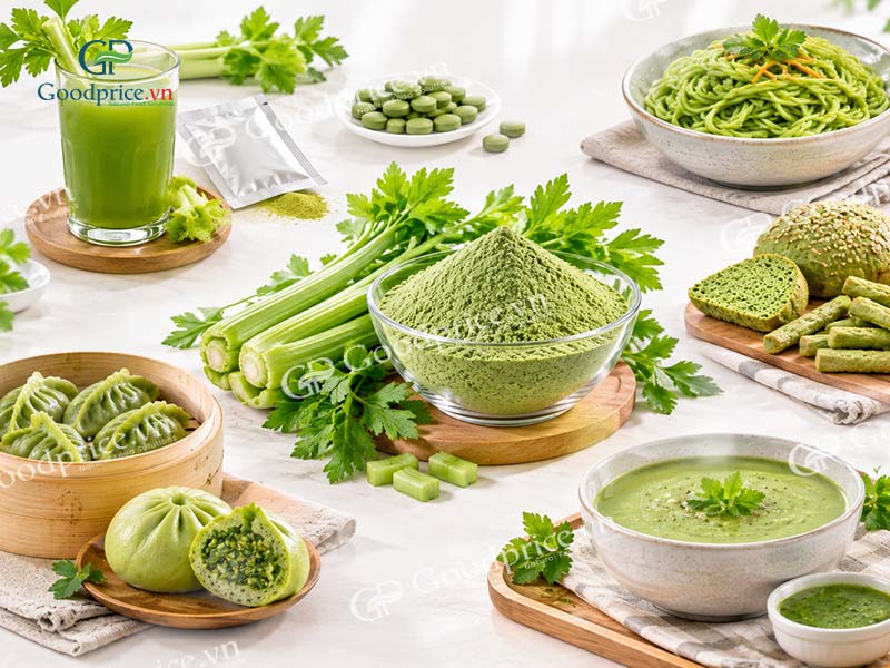 Ứng dụng thực tế của bột cần t&acirc;y