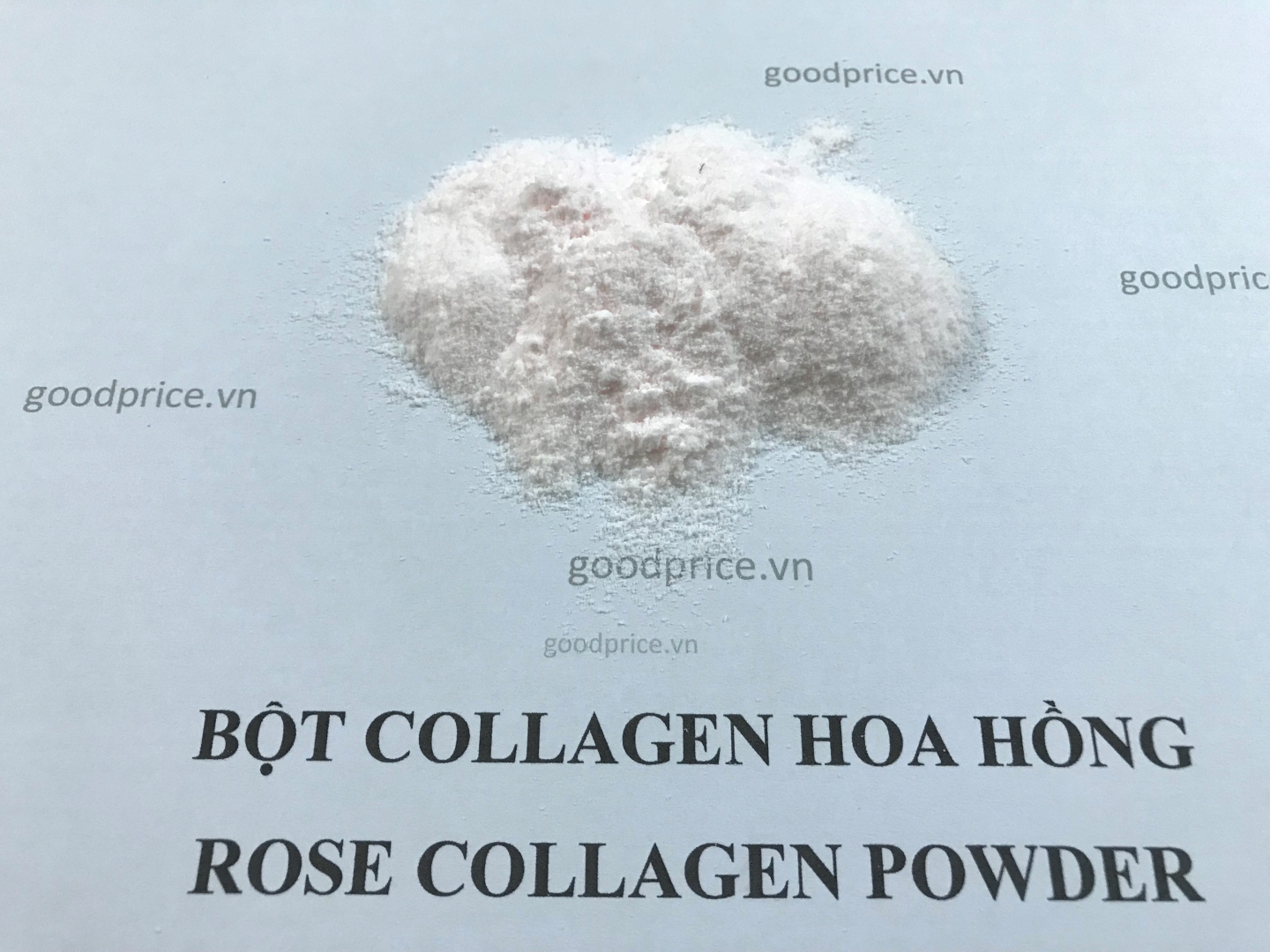 Bột collagen hoa hồng