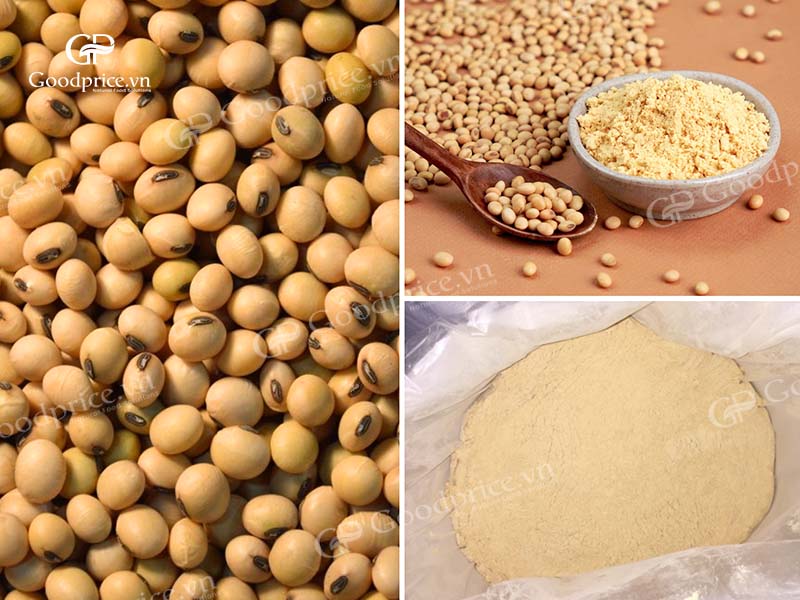 Bột đậu n&agrave;nh rang ch&iacute;n nguy&ecirc;n chất