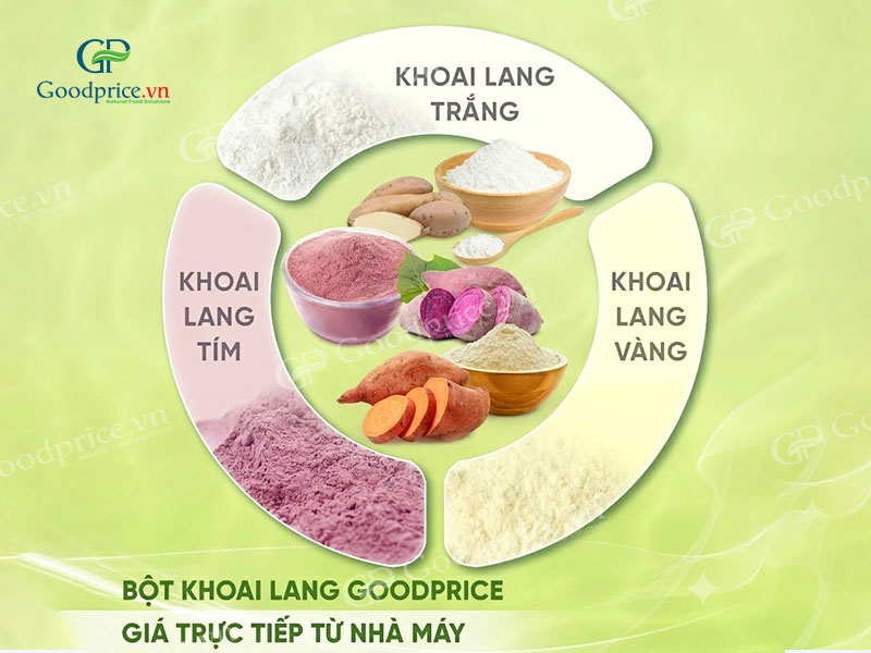 Bột khoai lang nguy&ecirc;n chất