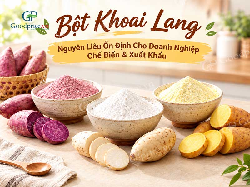 Ứng dụng thực tế của bột khoai lang
