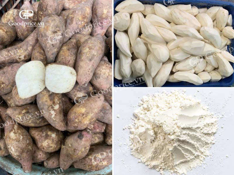 Bột khoai lang trắng nguy&ecirc;n chất Goodprice Việt Nam