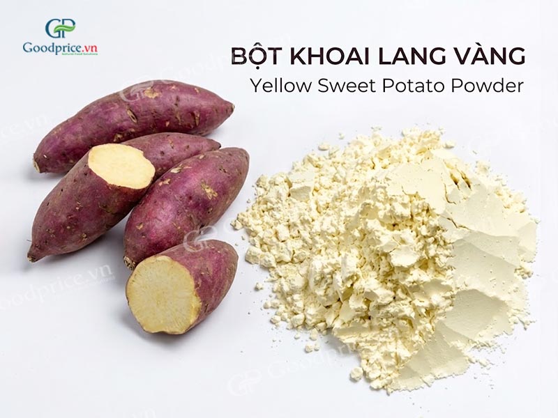 Bột khoai lang v&agrave;ng nguy&ecirc;n chất Goodprice Việt Nam
