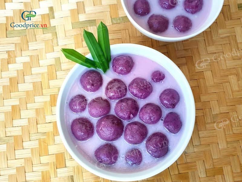 Hoàn thiện chè khoai lang tím