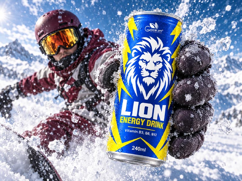 Lion energy drink 240ml - Goodprice Vietnam provides customized OEM/Private Label solutions.