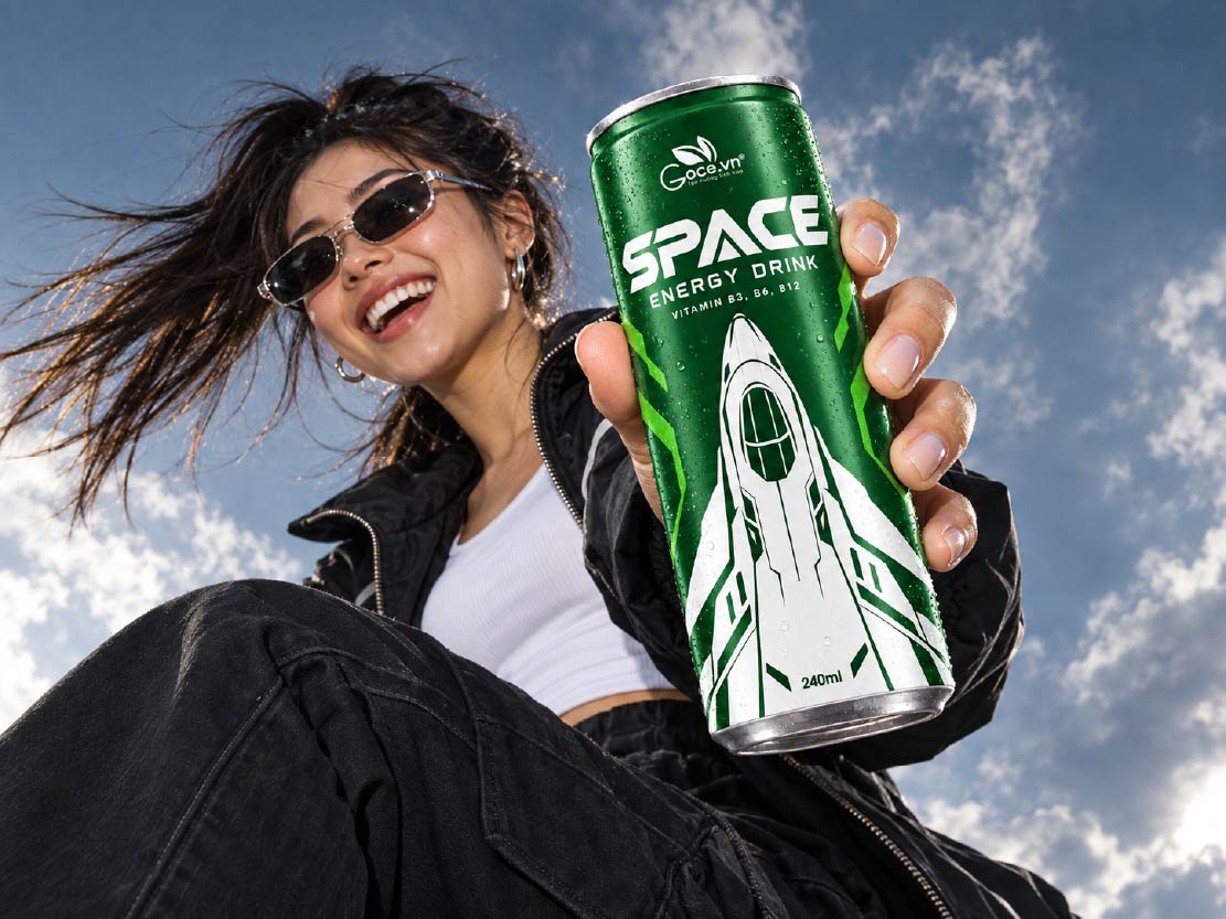 Space energy drink 240ml - Goodprice Vietnam provides customized OEM/Private Label solutions.
