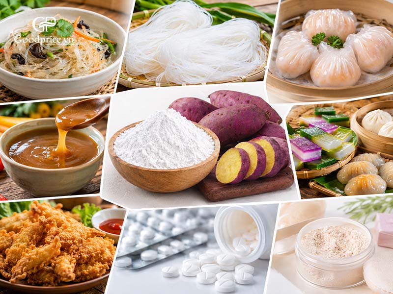 Ứng dụng thực tế của tinh bột khoai lang