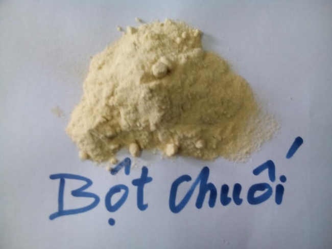 bột chuối