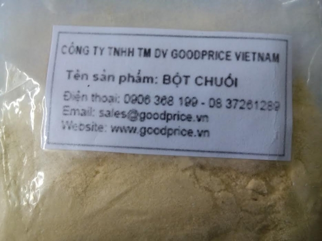 bột chuối