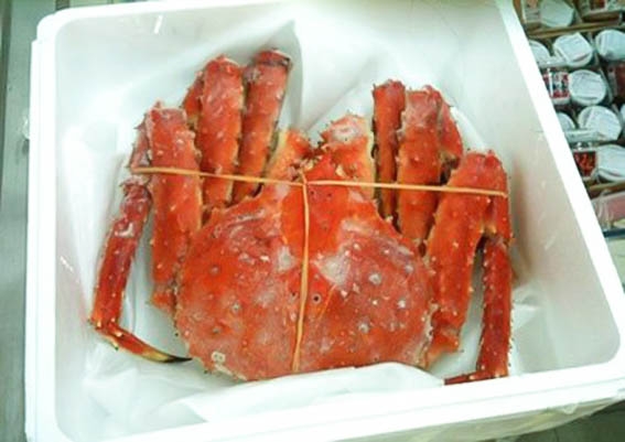 cua king crab đông lạnh