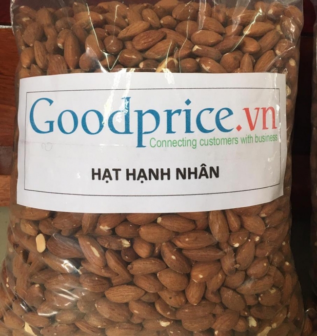 hạnh nhân nhập khẩu