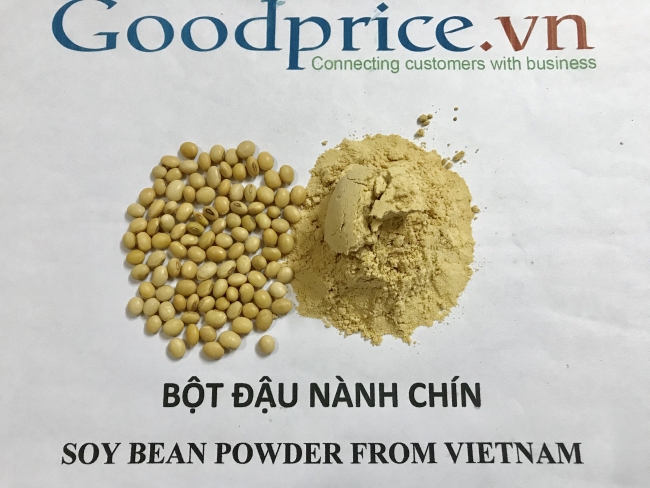 bột đậu nành chín